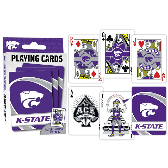 Kansas State Wildcats Playing Cards - 54 Card Deck by MasterPieces Puzzle Company INC