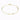 RMZ GOLD NYC 18K GOLD Dainty Multi Color CRYSTAL ANKLE BRACELET