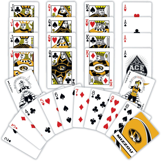 Missouri Tigers Playing Cards - 54 Card Deck by MasterPieces Puzzle Company INC