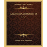 Anderson's Constitutions of 1723