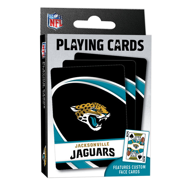 Jacksonville Jaguars Playing Cards - 54 Card Deck by MasterPieces Puzzle Company INC