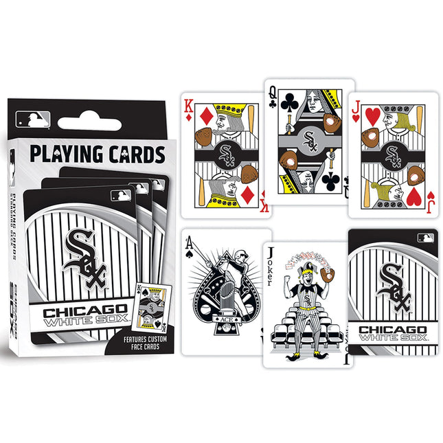 Chicago White Sox Playing Cards - 54 Card Deck by MasterPieces Puzzle Company INC