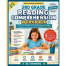 3rd Grade Reading Comprehension Workbook: 100+ Fun Passages & Activities to Boost Reading Confidence and Comprehension Skills for Ages 8-9