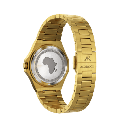 Gold/Green Mansa by ASOROCK WATCHES