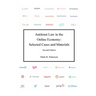 Antitrust Law in the Online Economy: Selected Cases and Materials
