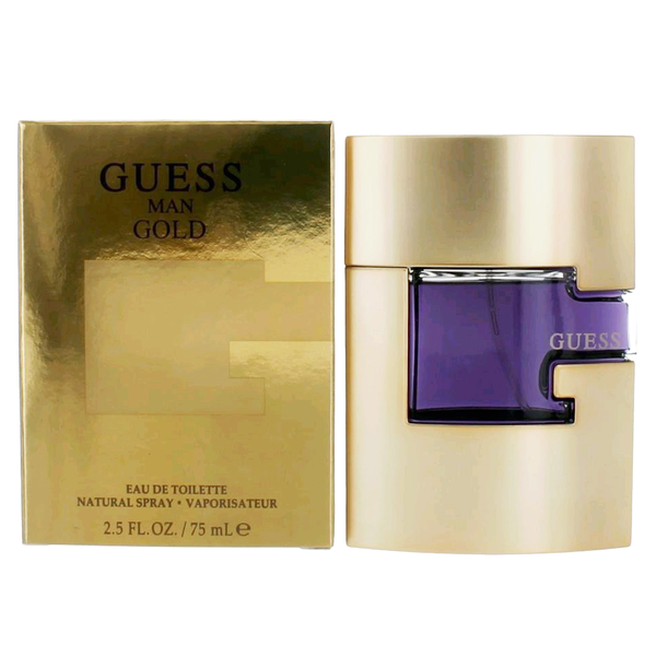 Guess Gold 2.5 oz EDT for men by LaBellePerfumes