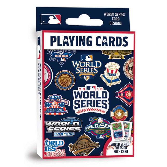 MLB World Series Playing Cards - 54 Card Deck by MasterPieces Puzzle Company INC