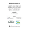Waste-to-Resources 2019. VIII International Symposium MBT, MRF and Recycling Resources and Energy from Waste. Proceedings 14th -16th of May 2019