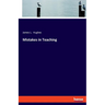 Mistakes in Teaching