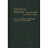 Individual Freedom: Selected Works of William H. Hutt
