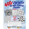 Variety Brain Game Puzzle Book, Volume 2: 400 Puzzles