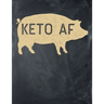 Keto AF: Macros and Meal Tracking, Monthly, 90 Days, Yearly Keto Day Tracker, Track Your Progress and Accomplished Goals