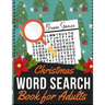 Christmas Word Search Book for Adults: Holiday themed word search puzzle book Puzzle Gift for Word Puzzle Lover Brain Exercise Game