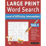 Large Print Word Search - Level of Difficulty: Medium - Vol.1 - Delta Classics - Give Your Eyes a Rest with the Easiest to Read Puzzles on the Market!