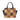 Handbags, Brown Checker Rivet Style Top-handle Bag by inQue.Style