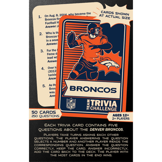 Denver Broncos Trivia Challenge by MasterPieces Puzzle Company INC