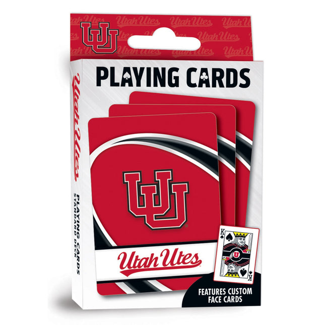 Utah Utes Playing Cards - 54 Card Deck by MasterPieces Puzzle Company INC