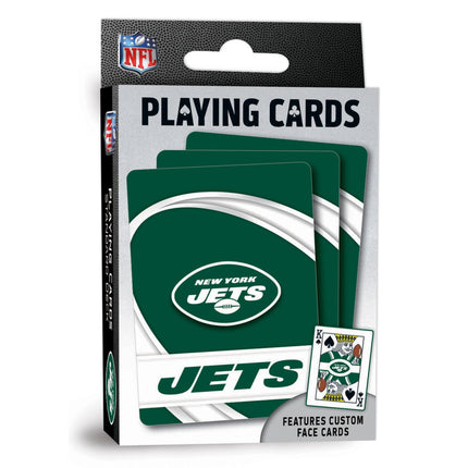 New York Jets Playing Cards - 54 Card Deck by MasterPieces Puzzle Company INC