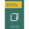 What Next? Vital Questions for the German Proletariat