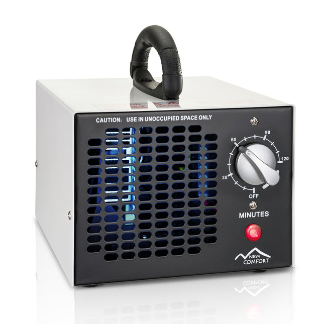 New Comfort Compact Odor Eliminating White Commercial Ozone Generator by Prolux by Prolux Cleaners
