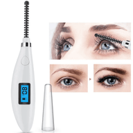 Heated Eyelash Curler - Mini Portable Electric Eyelash Curlers with LCD Display USB Rechargeable - Vysn