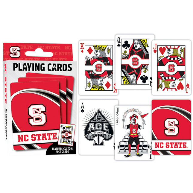 NC State Wolfpack Playing Cards - 54 Card Deck by MasterPieces Puzzle Company INC