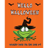 Hello Halloween: Coloring Books For Kids Ages 2-4 and Toddlers, Large Spooky Images, Countdown to Halloween Chart, Makes A Great Gift