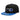 MENS MITCHELL & NESS NBA LOGO BILL SNAPBACK HWC MAGIC - BLACK-BLUE by SNEAKAR