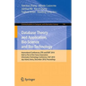 Database Theory and Application, Bio-Science and Bio-Technology: International Conferences, Dta / Bsbt 2010, Held as Part of the Future Generation Inf