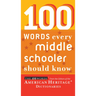 100 Words Every Middle Schooler Should Know