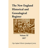 The New England Historical and Genealogical Register, Volume 11, 1857