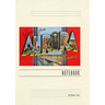 Vintage Lined Notebook Greetings from Aurora, Illinois