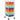10 Drawer Rolling Storage Cart Organizer with 4 Universal Casters-Multicolor