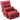 Folding Lazy Floor Chair Sofa with Armrests and Pillow-Red