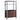 Microwave Rack Stand Rolling Storage Cart-Walnut