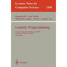 Genetic Programming: Second European Workshop, Eurogp'99, Göteborg, Sweden, May 26-27, 1999, Proceedings
