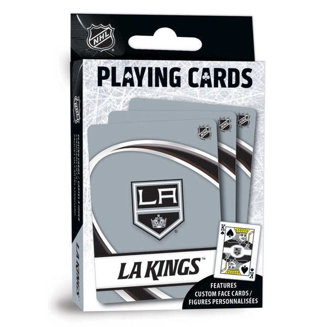 Los Angeles Kings Playing Cards - 54 Card Deck by MasterPieces Puzzle Company INC