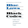 Blue Laws and Black Codes: Conflict, Courts, and Change in Twentieth-Century Virginia