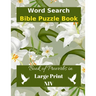 Word Search Bible Puzzle: Book of Proverbs Book in Large Print