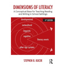 Dimensions of Literacy: A Conceptual Base for Teaching Reading and Writing in School Settings
