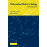 Mathematical Models in Biology: An Introduction