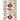 Donut-Book: Multi colored donut print