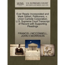 Ever Ready Incorporated and Mark Gilbert, Petitioners, V. Union Carbide Corporation. U.S. Supreme Court Transcript of Record with Supporting Pleadings