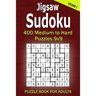 Jigsaw Sudoku Puzzle Book for Adults: 400 Medium to Hard Puzzles 9x9 (Volume 1)