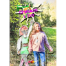The adventures of Crisiant & Ivy - A trip by the canal: a new friend.: A trip by the canal: a new friend.
