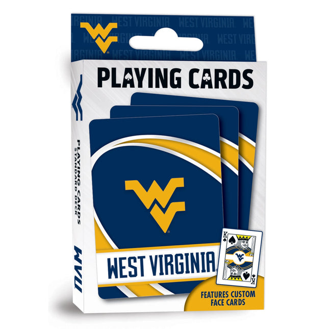 West Virginia Mountaineers Playing Cards - 54 Card Deck by MasterPieces Puzzle Company INC