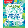Mega Totally Awesome Hidden Pictures Puzzles: Big Puzzle Book with Over 300 Hidden Objects Scenes and Puzzle Games for Kids with Dinosaurs, Robots and