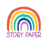 Story Paper: 8" x 10" 100 Pages Kids Writing Paper - Draw and Write Stories for Homeschool, Preschool, Elementary School