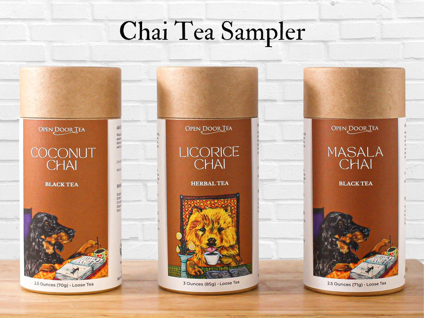 Chai Tea Sampler by Open Door Tea CT