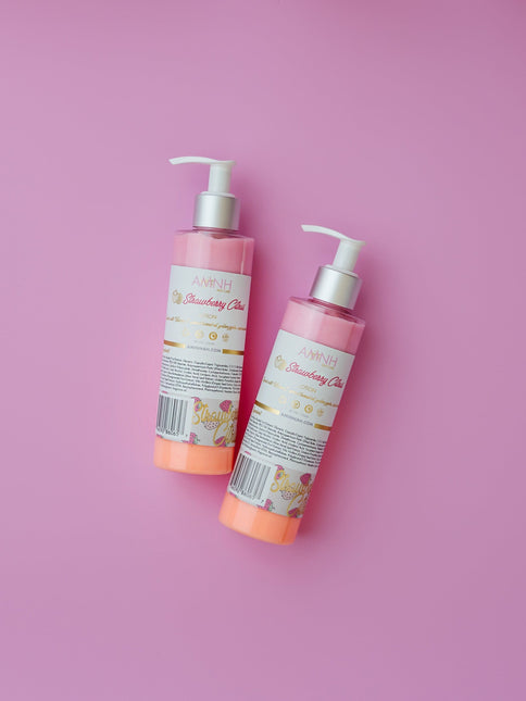 Strawberry Citrus Body Lotion by AMINNAH